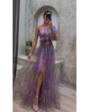 Helen | Elegant Colorful Dress