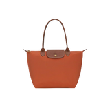 Longchamp - Large Le Pliage Tote, Brick